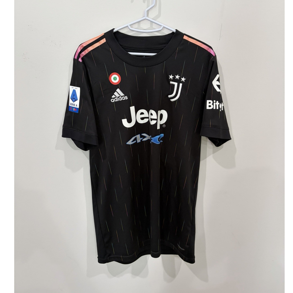 ウェア Juventus 2021-2022 autentic player issue Adidas Juventus 2021-2022 Away Kit Adult Men's Medium Locatelli