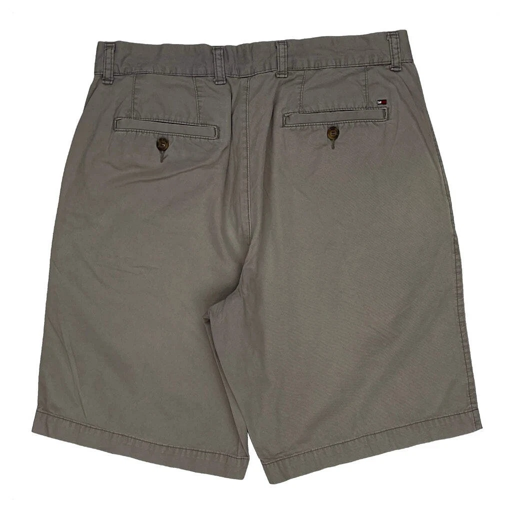 Tommy Hilfiger Chino Shorts - 32W 9L Khaki Cotton