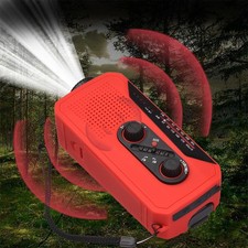 Wind Up Solar Radio Emergency Solar Radio Crank Powered Radio With Recharge