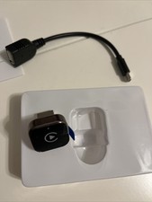 2-in-1 Wireless CarPlay Android Auto Adapter 5.8GHz WiFi FastConnect Plug  Play