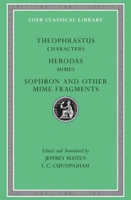 Sophron Herodas Characters. Herodas: Mimes. Sophron and O (Hardback) (UK IMPORT)