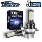 2x H7 LED Headlight Bulb Kit High Low Beam 100W 48000LM Super Bright 6500K White