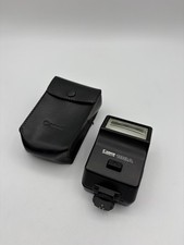 Canon Speedlite 188A Shoe Mount Flash for 35MM SLR Film Camera AE-1 A-1 w/ Case