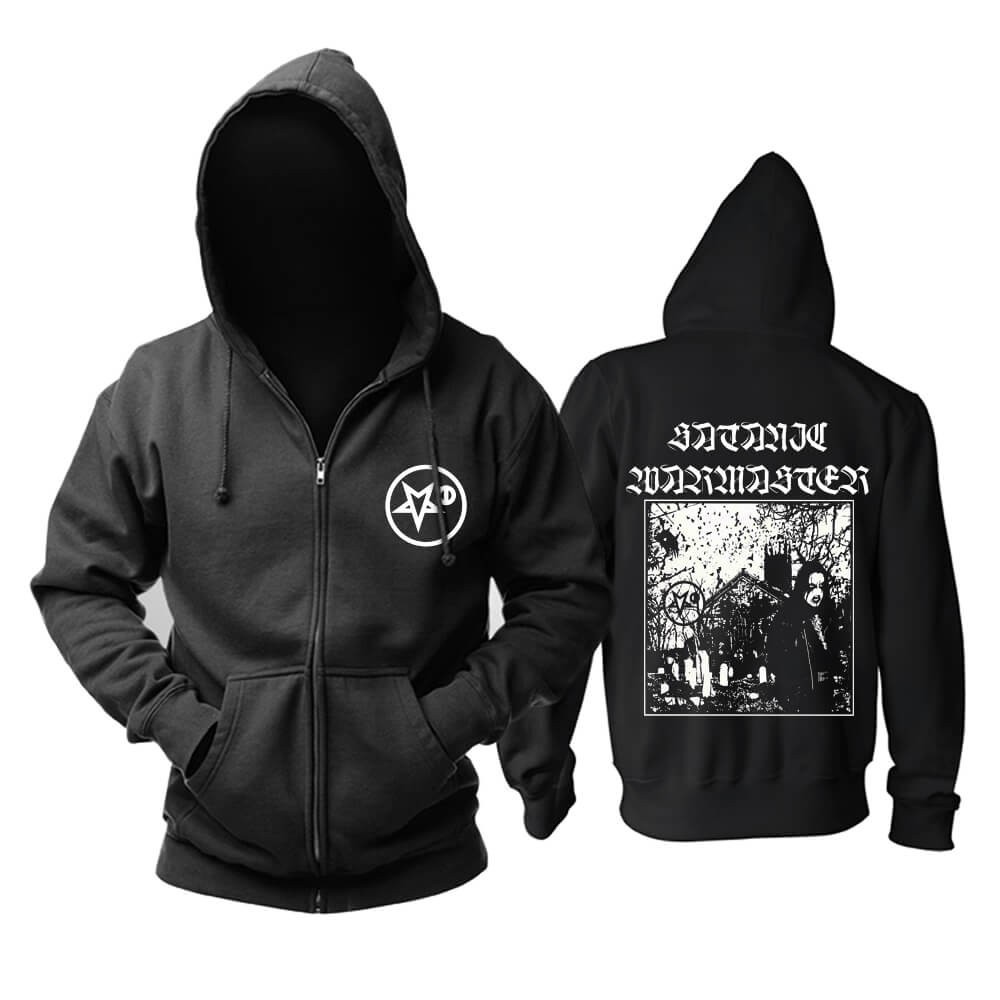 NEW Satanic Warmaster Band Cotton Black Hoodie Zip JU724 | eBay