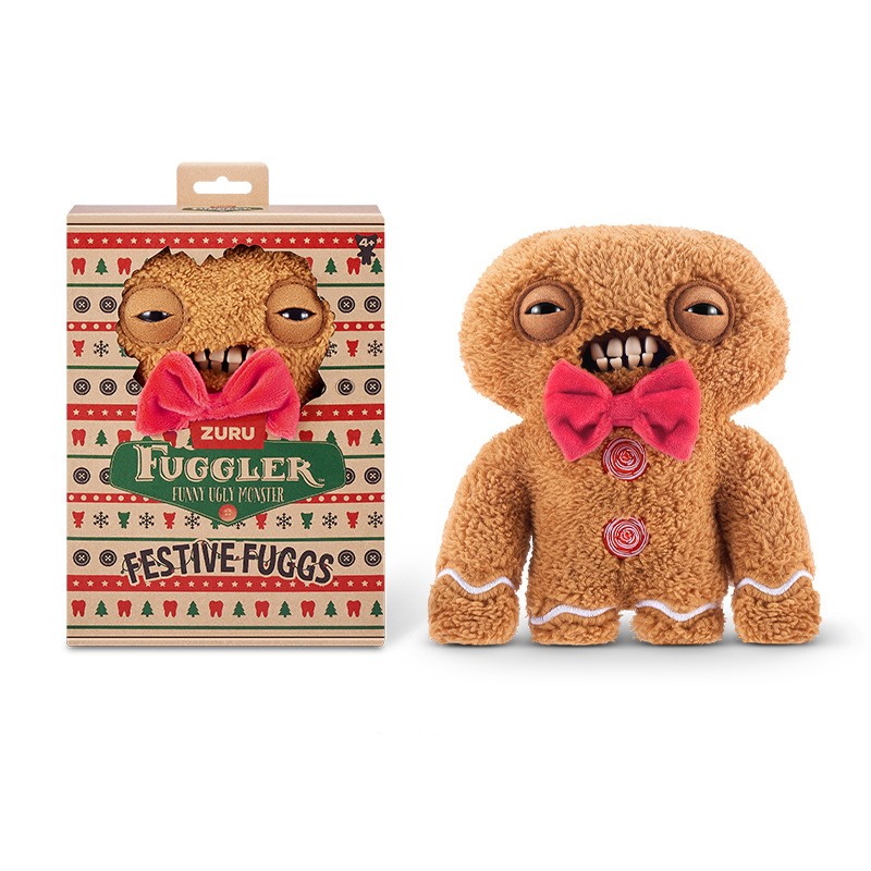 Fuggler Funny Ugly Teeth Monsters Plush Toy FESTIVE FUGGS Series