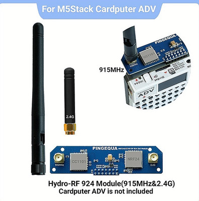 M5STACK Cardputer RF Module 2 in 1 NRF24 CC1101 Dual Band Bruce ADV 2.4G 433M