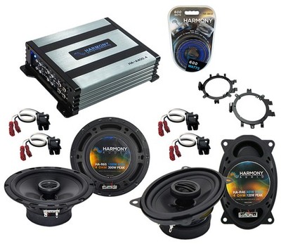 Harmony Chevy Silverado 2007 HA-R46 4x6'' 120W , HA-R5 5.25'' 225W & 800W Amp