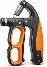 Grip Strength Trainer, 330Lbs Adjustable Resistance Forearm Strengthener, Hand G