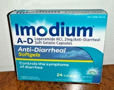 Imodium A-D - Softgels - 24ct. - EXP: 09/2027