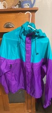 Nike ACG vintage windbreaker Aquaberry womans large