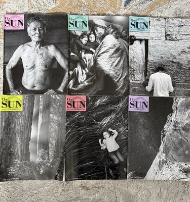 Vintage The Sun Magazine Lot of 6 issues 2016 Poetry Fiction Non-fiction