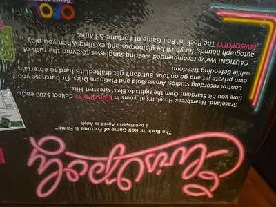 Elvisopoly 1995 Vintage Monopoly: Elvis Presley Edition Board Game