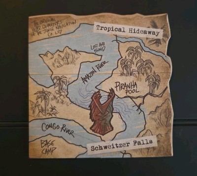 Trader Sam's Coaster 1st Puzzle Piranha Pool Enchanted Tiki Bar ETB Disney 