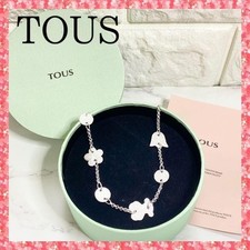 TOUS Collar Colgante Dije Plata Esterlina Joyería Accesorios Lindo E262