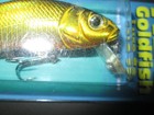 2 AL'S Goldfish topwater wake bait 1/2 oz  and 3.5" fishing lure lot  — photo 5