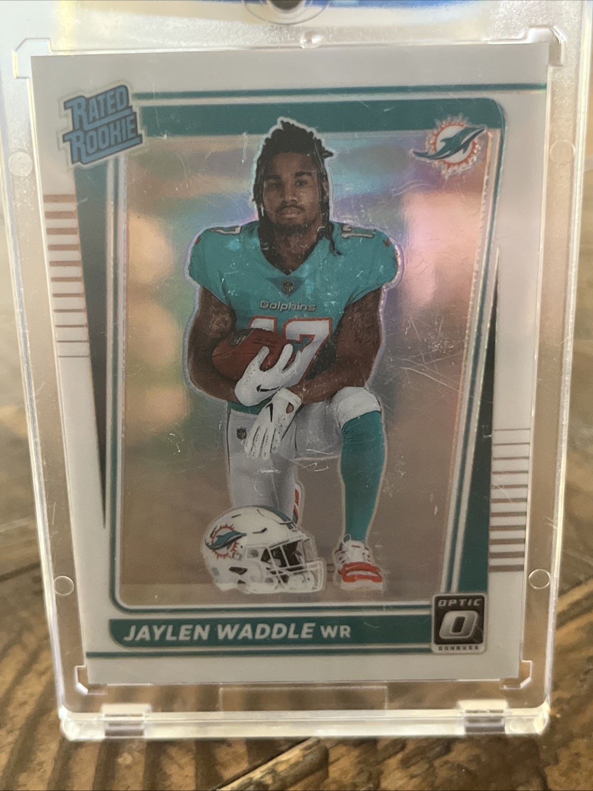 2021 Panini Donruss Optic Rated Rookie Jaylen Waddle #208