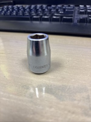 Vintage Bonney SAE 1/2'' Drive 6 Point 1/2'' Socket Model 4016 Made in USA Used