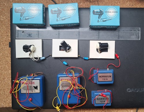 Kit Marklin sonido AC 7214 7215 7216 con manuales y catálogo 1974. | Condition: Nuevo