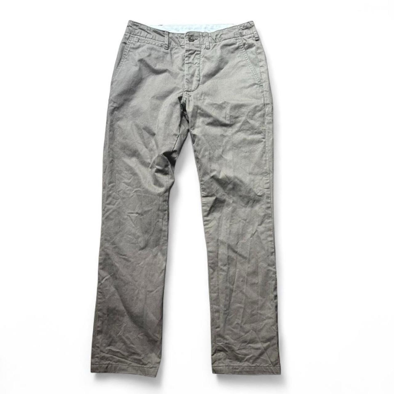 Buck Mason Maverick Slim Officer Pants 9 Oz Cotton Slub Slim Fit