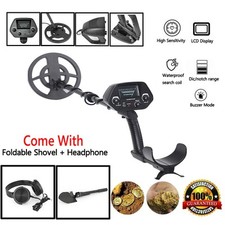Shovel  Headphone  Metal Detector Hunter Deep Sensitive 3 Types US