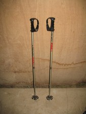 VTG ALUMINUM TECNO PRO SNOW SKI POLES 38" CABIN LODGE COTTAGE DECOR ART OR USE
