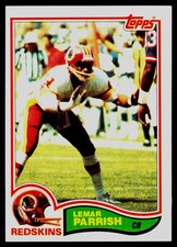 1982 Topps #519 Lemar Parrish - EX