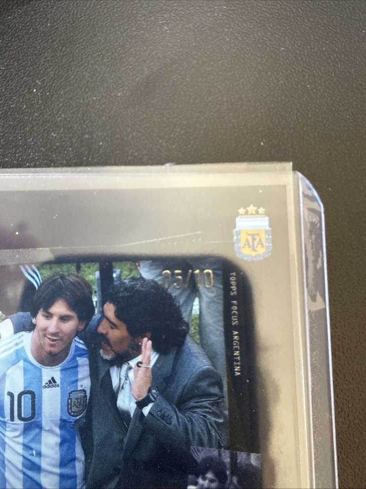 Carte Topps Diego Maradona – Bona Fíde Baller, Argentine, édition 2024 (Near Mint)