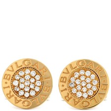 Bulgari Cufflinks Bulgari Bulgari Cufflinks K18YG Gold Au750 18K 18 Carat Pave D
