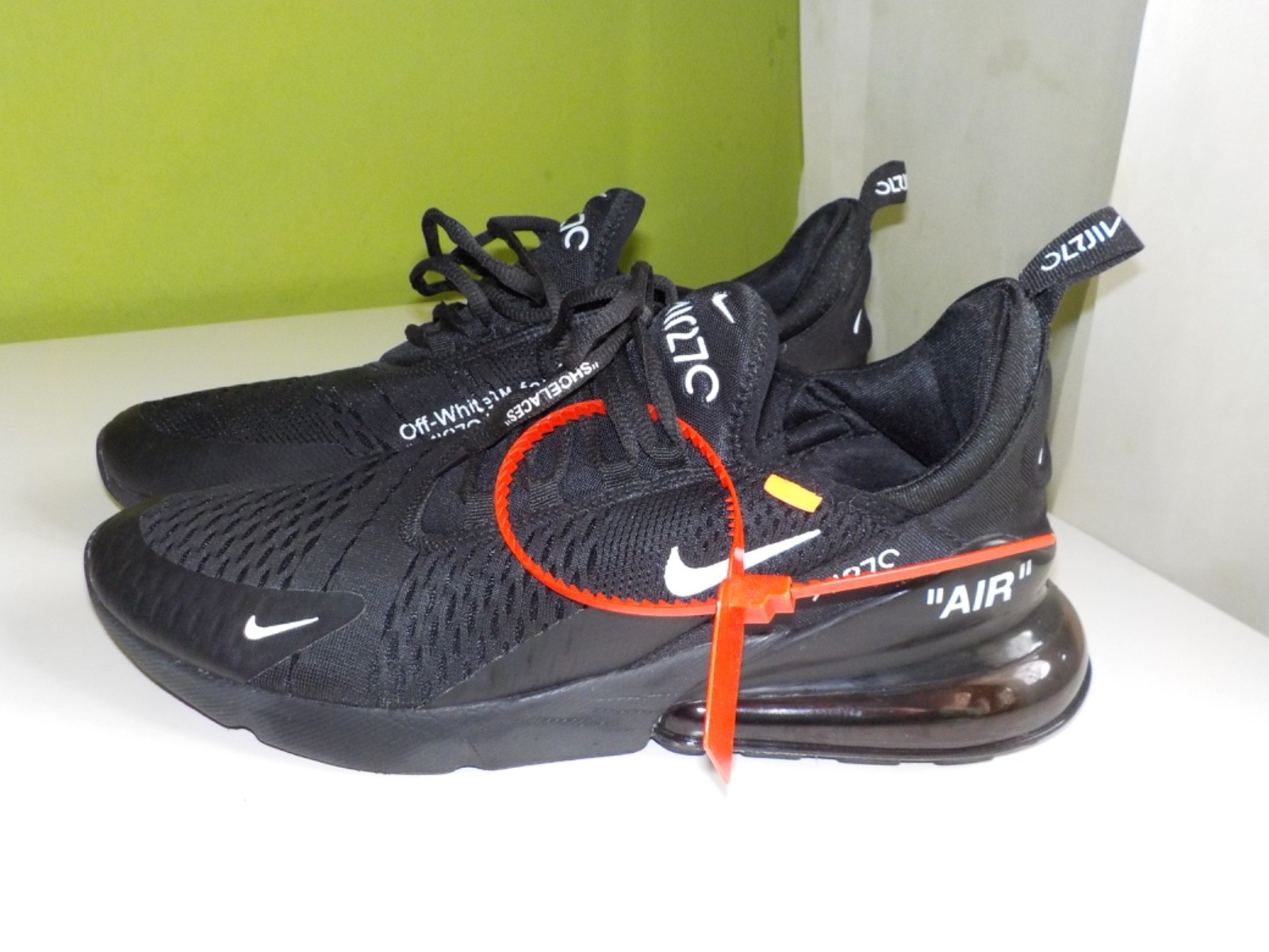 Air Max 270 Abloh Replication Prototype Sneaker B… - image 1