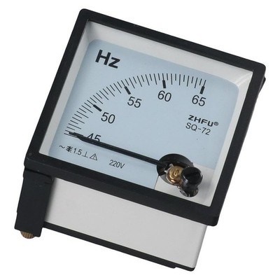 AC Frequency Meter,Frequency Panel Meter,Pointer Type Analog Panel and Hertz ...