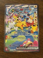 Pikachu ex 149/128 illustrazione speciale rara carta pokemon quasi nuova 