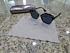 Christian Dior Abstract Womens Tortoise Shell Sunglasses  Cloth  Case EUC