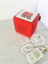 Tonies toniebox Audio Player Red Box Player  Charger No Figures Tested