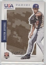 2015 Panini USA Baseball Jumbo Jerseys 46/49 Daulton Jefferies #13 0af