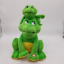 Kids of America Singing Green Frogs Interactive Plush Stuffed 2012 Tested Works 