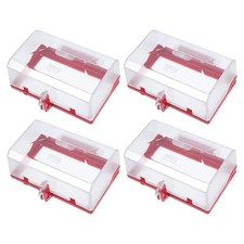 4 Pcs Weatherproof Outlet Cover Lockable Protector Baby Safety Plug
