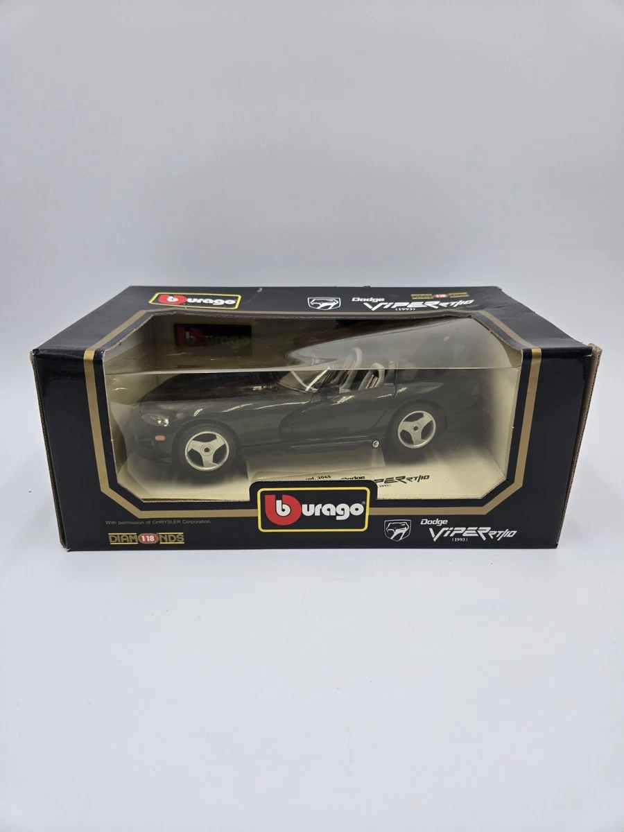 Dodge viper roadster RT/90 1993, 1/18, BURAGO