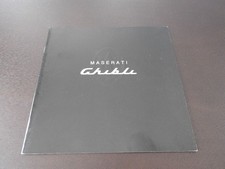 MASERATI Ghibli 2nd generation Ghibli Maserati Ghibli catalog pamphlet