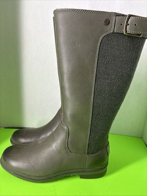 UGG Australia Women's Janina Waterproof High Boot Slate size 5