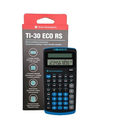 Texas Instruments TI-30 ECO RS Schulrechner Technisch-Wissenschaftlich Solar