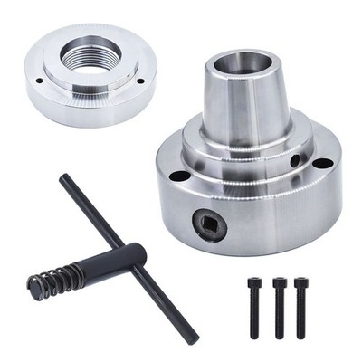 5C Collet Lathe Chuck Closer W/ Semi-finished Adp.2-1/4 x 8 Thread Lathe Chuck