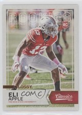 2016 Panini Classics Rookies Glossy Eli Apple #203 c4q
