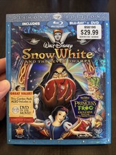 Snow White and the Seven Dwarfs Blu-ray/DVD, 2009, 3-Disc Set