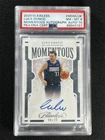2020-21 Panini Flawless Luka Doncic #MOM-LUK Momentous /25 PSA 10 Auto POP 1