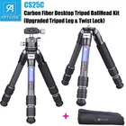Compact Travel Tripod Carbon Fiber Desktop Tripod Upgraded Tripod With BallHead