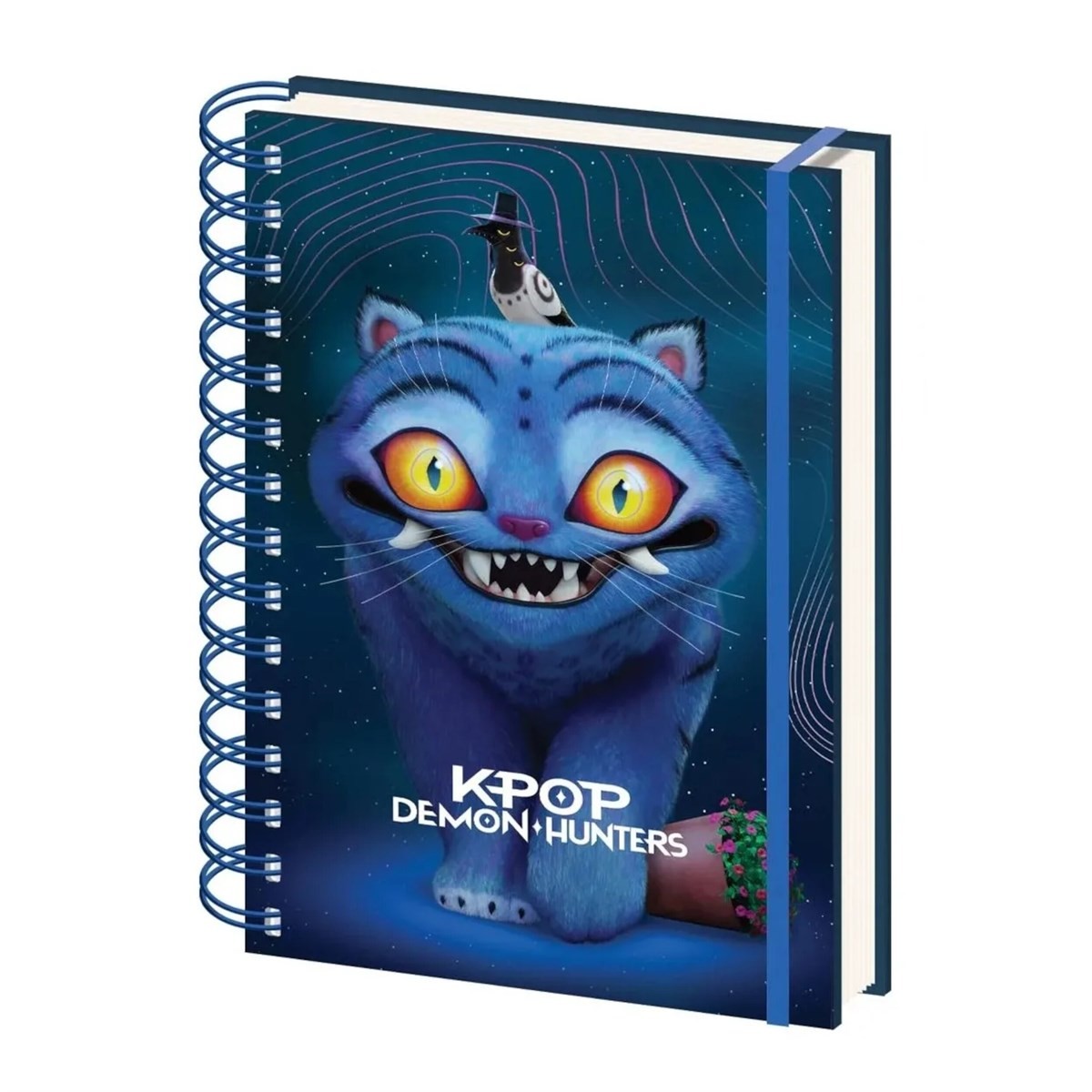 K-Pop Demon Hunters, 3D Derpy Tiger A5 Notebook - Image 2