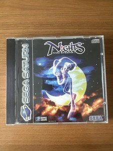 Jeu Sega Saturn - Nights Into Dreams - Version PAL EUR, Boîtier Crystal, Bon état