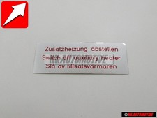 VW Original Hinweisschild - 111261995