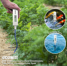 Digital Waterproof Pool Thermometer for Home, Digital Water Temperature Sensor