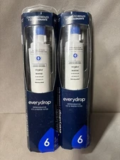 Everydrop Refrigerator Ice & Water Filter 6 Replacement Lot of 2